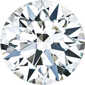 Excellent cut diamond
